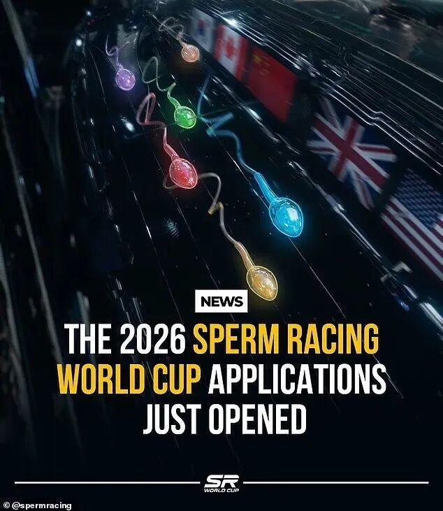 世界首届精子奥运会下月开跑??100多国选手出精参战,这真能为国争光吗...?
